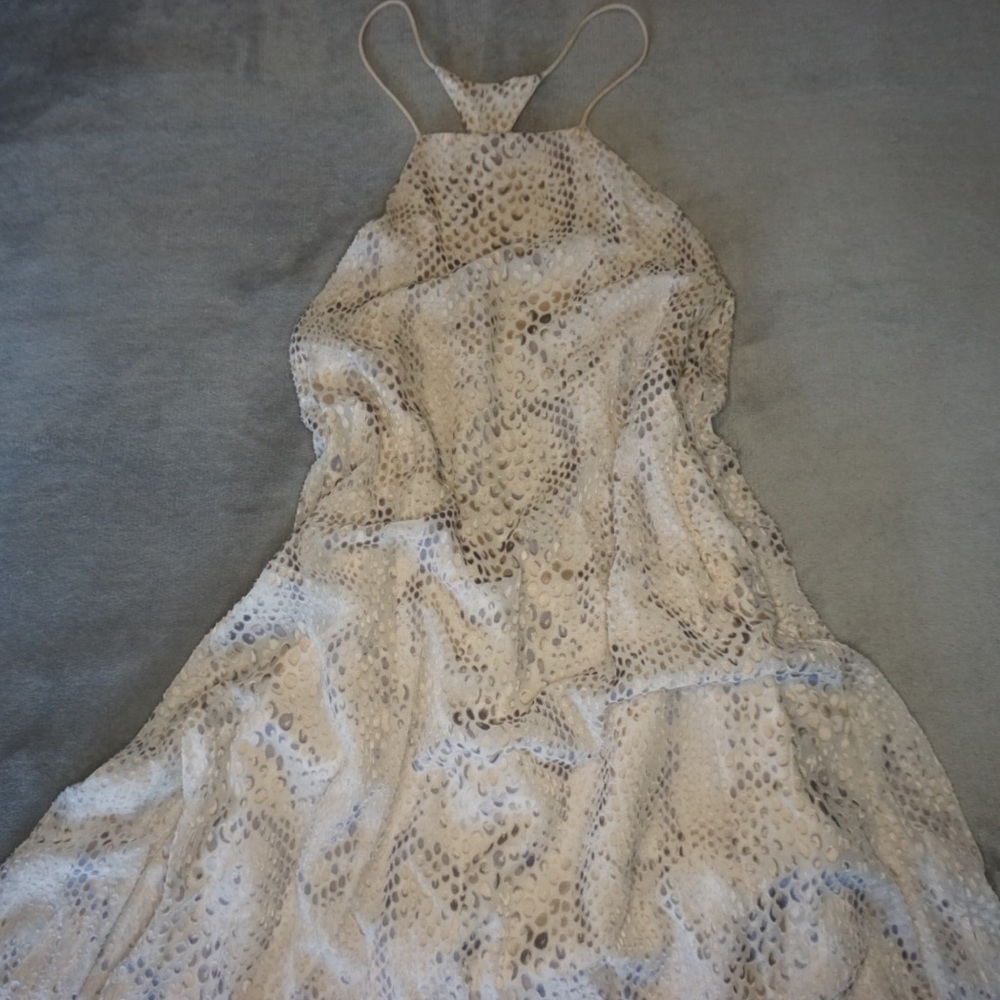 Beautiful snake print dress